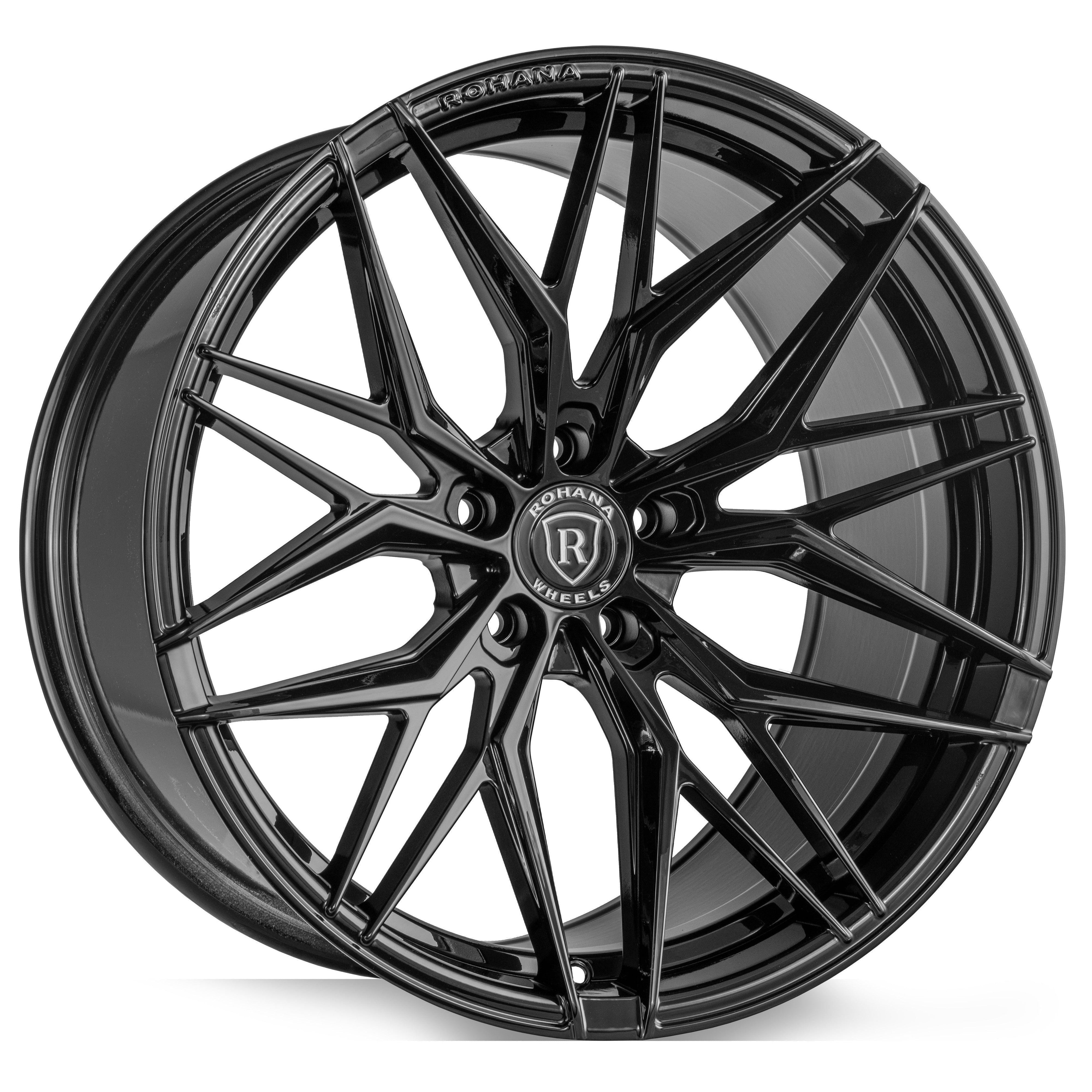 Rohana RFX17 Gloss Black Wheels